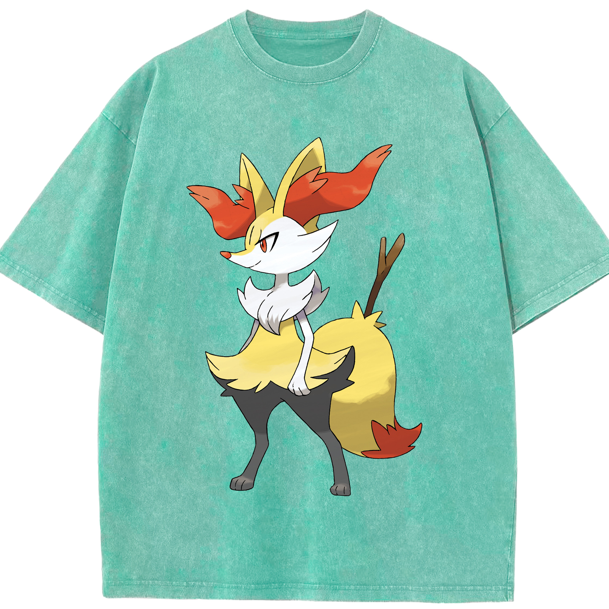 （画像用） ポケットモンスター Pokémon 綿100% ヴィンテージ風 半袖Tシャツ（フロントプリント）